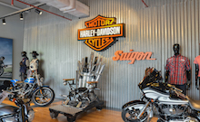 visite virtuelle 360° harley davidson
